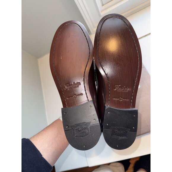 NIB Florsheim Berkley Men\'s Moc Toe Penny Loafer Burgundy Size 9 $145 [jb] main image 7